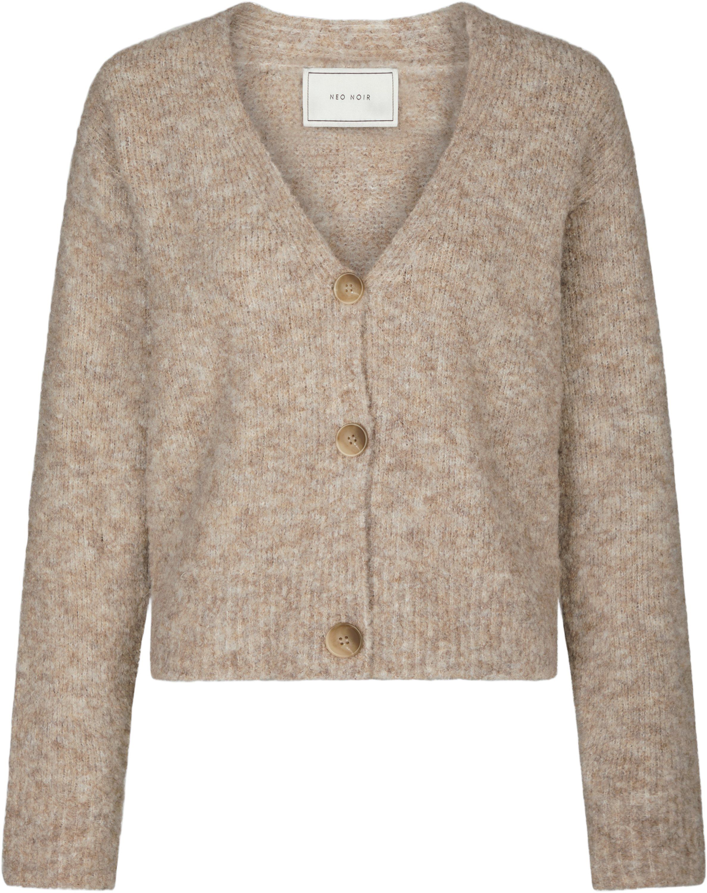 Lavanda Boucle Knit Cardigan