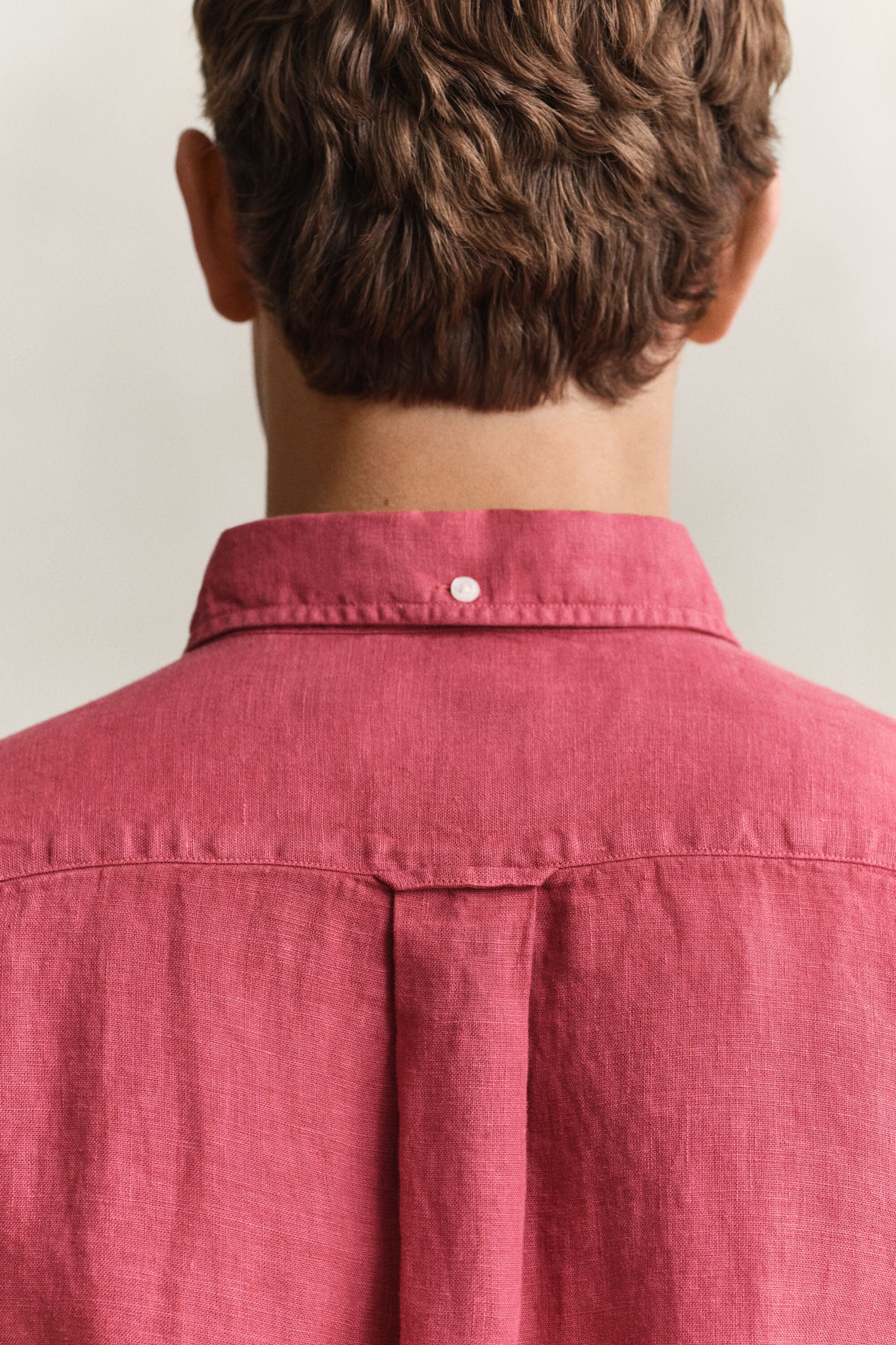 REG GMNT DYED LINEN SHIRT