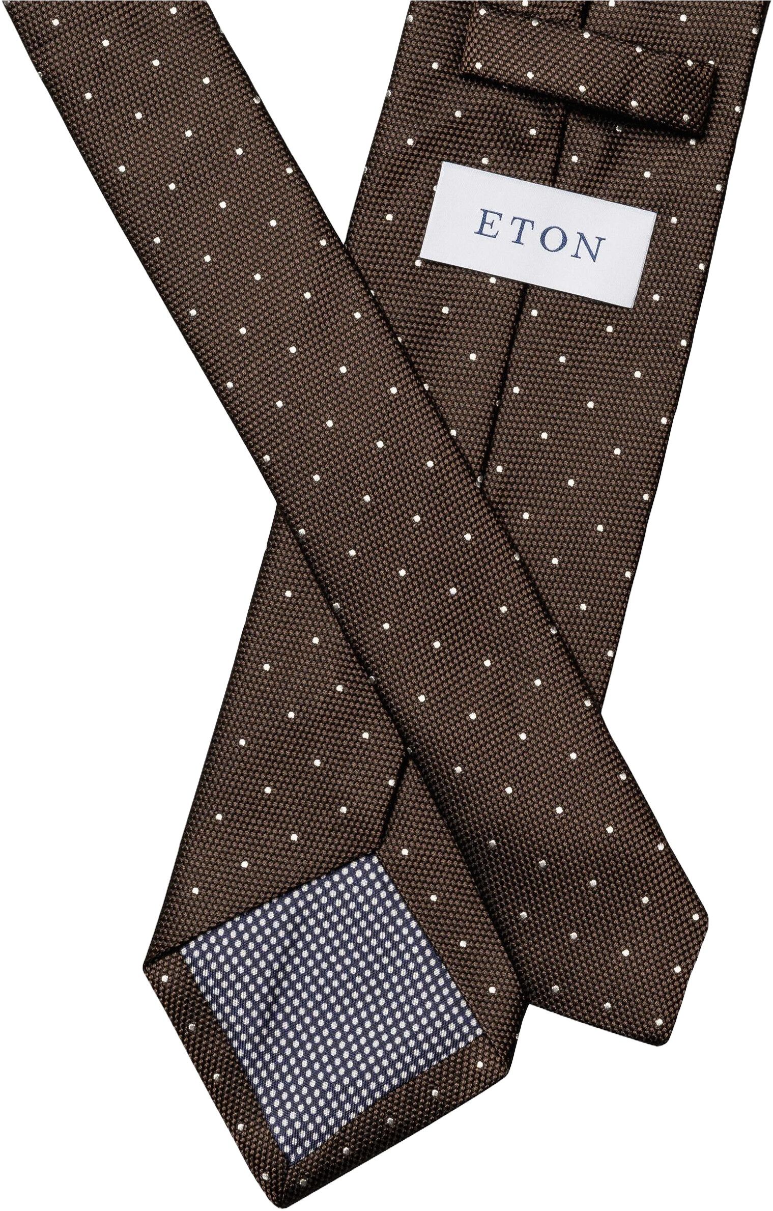 Polka Dot Woven Silk Tie