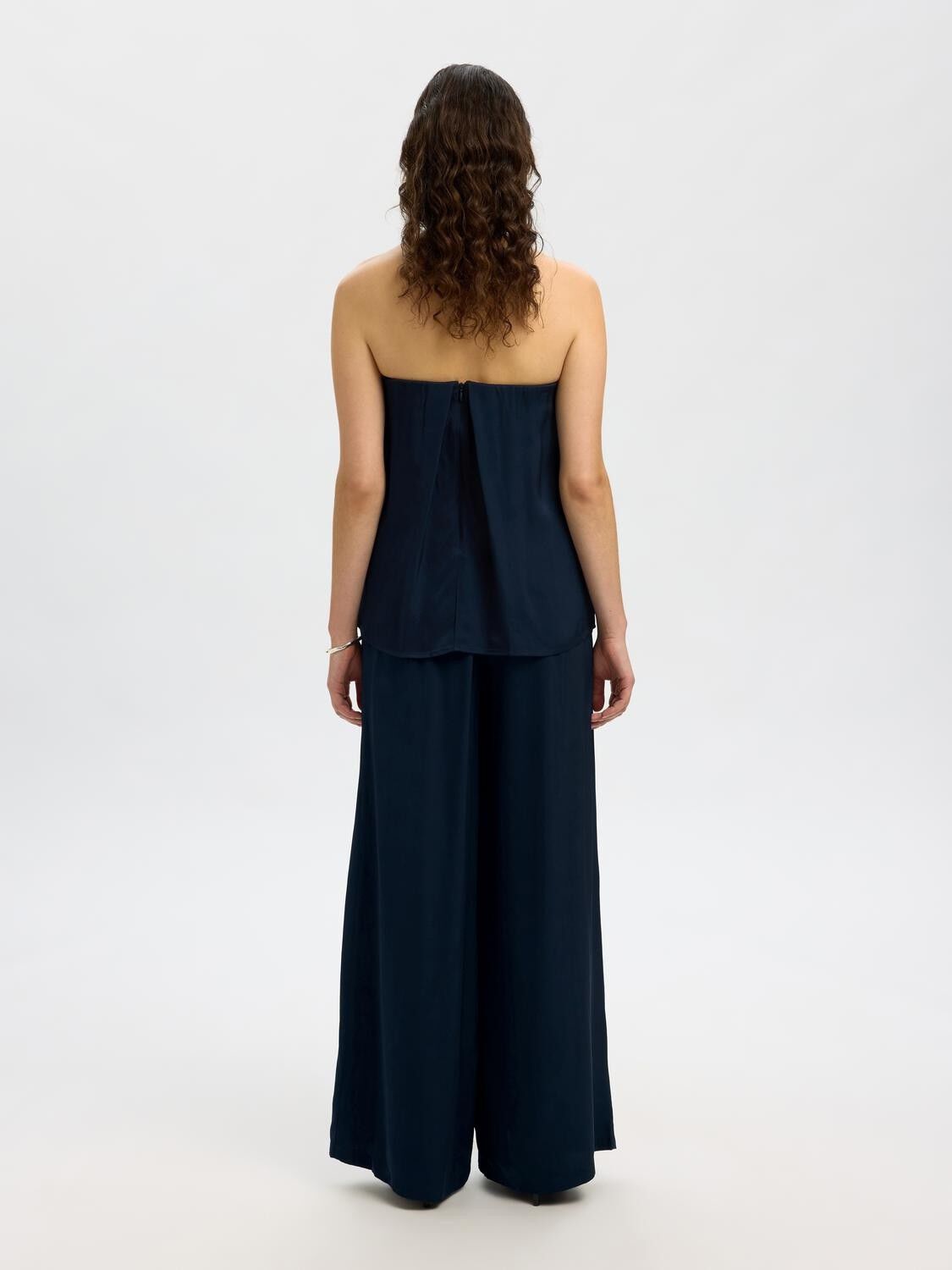 SLFLEONORE HW WIDE PANT B