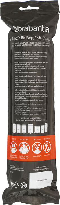 Affaldspose 15 ltr. 20 stk.