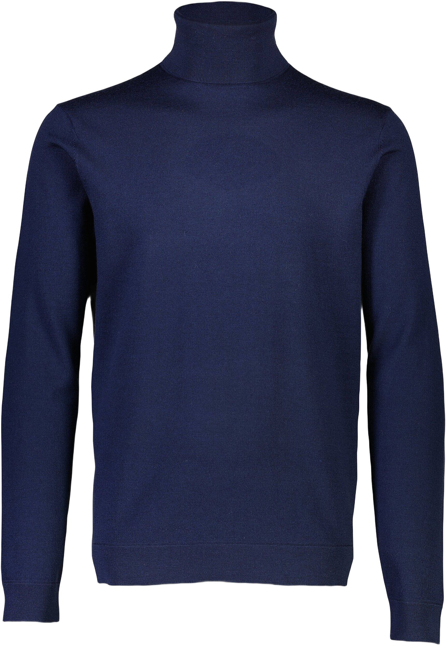 100% merino roll neck knit