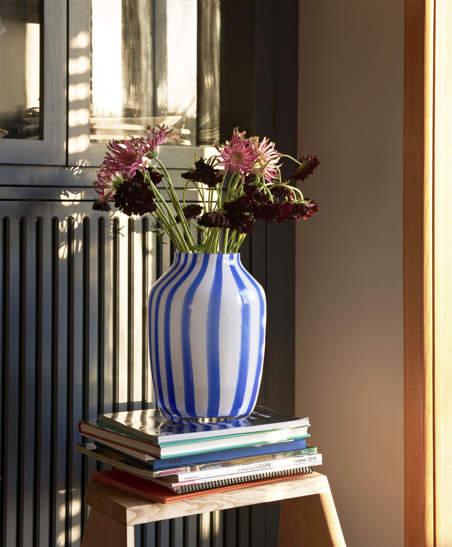 Juice Vase-High-Blue