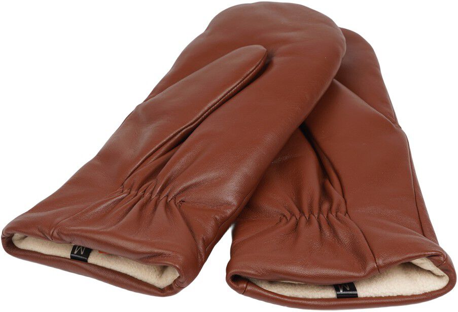 RAVENNA - FINE LEATHER MITTENS W/ FLEECE LINING