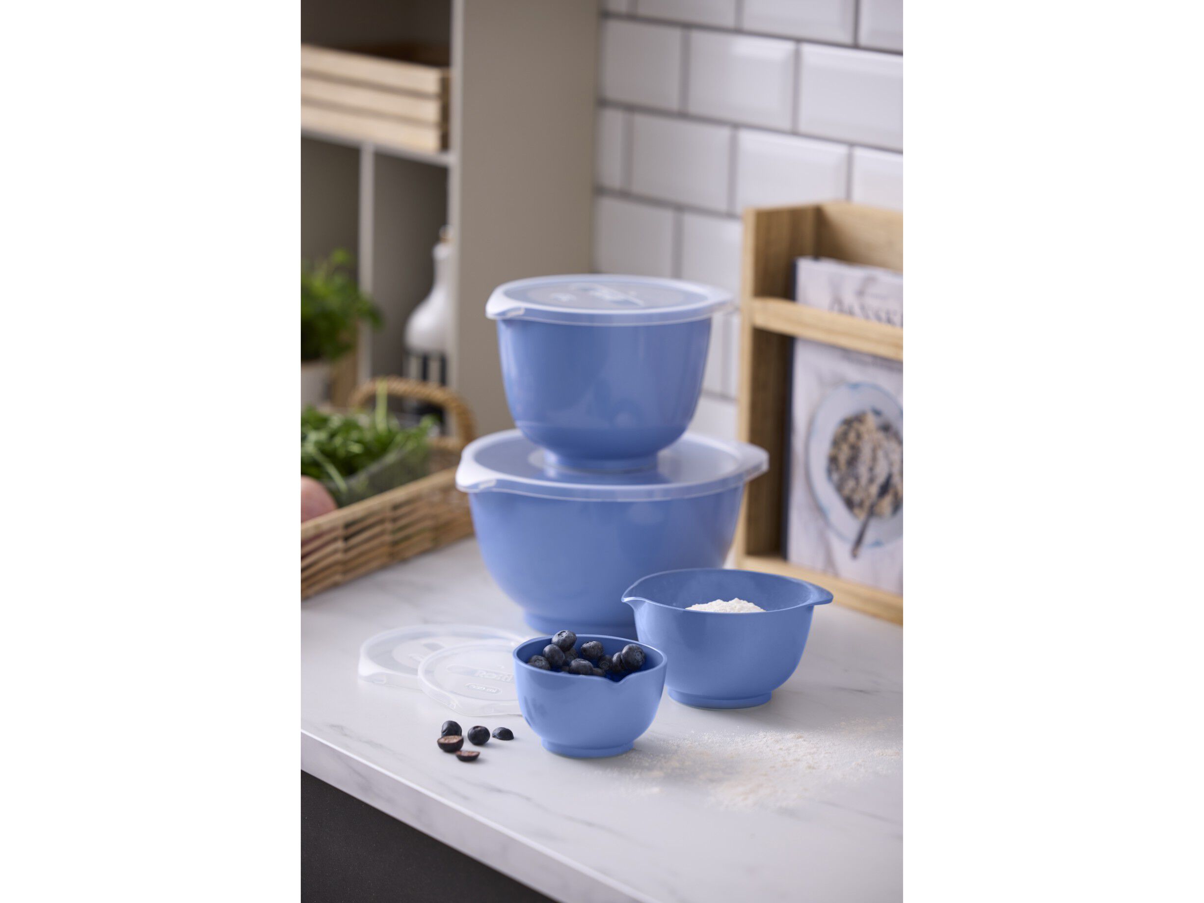 Margrethe-sett 8 dlr 0,25 + 0,5 + 1,5 + 3 L Sky Blue