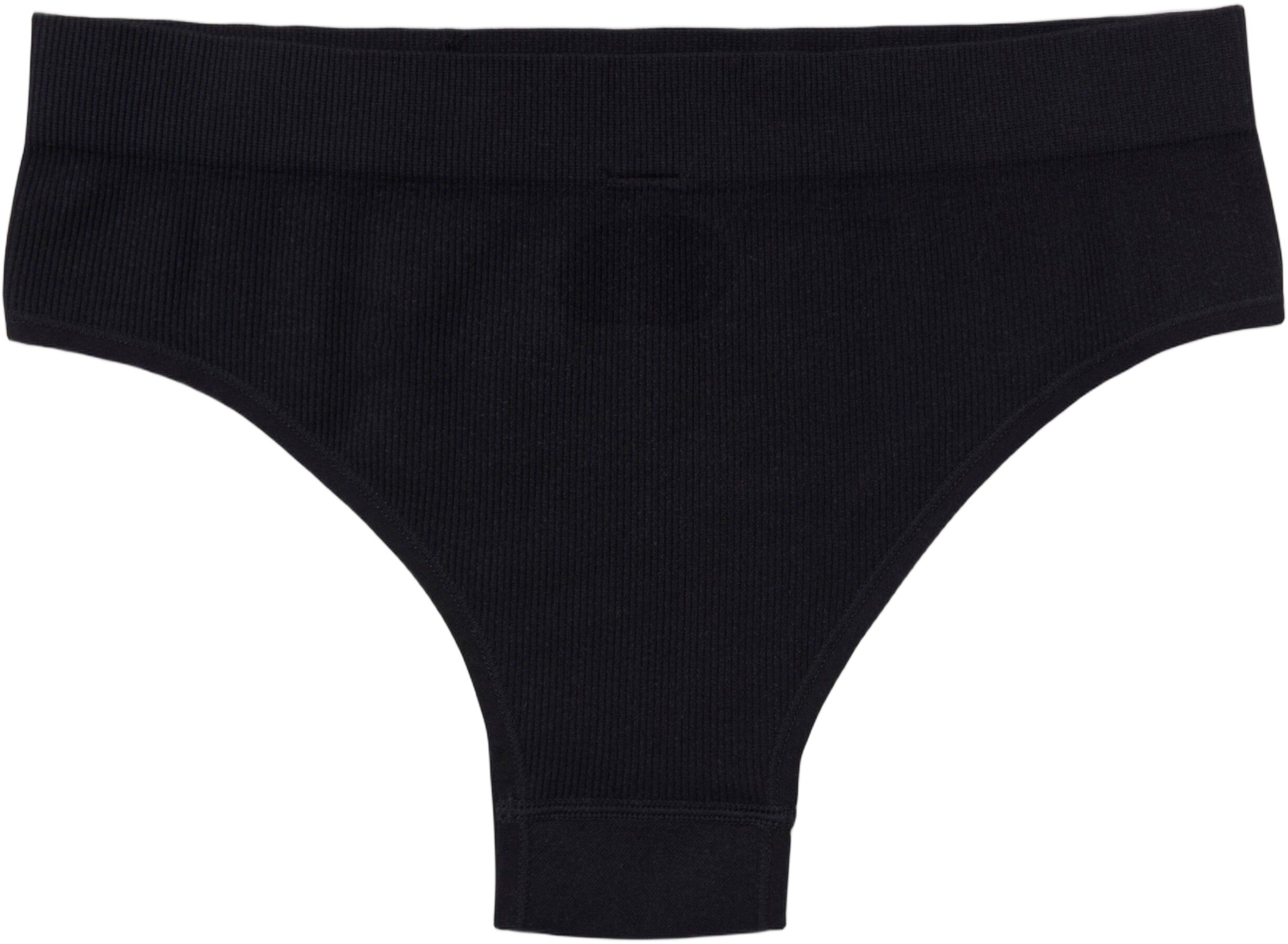 Ribbede truser uten s&oslash;mmer med h&oslash;y midje