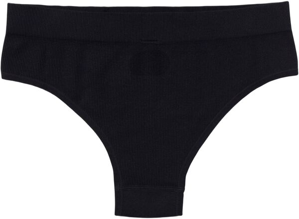 Ribbede truser uten sømmer med høy midje