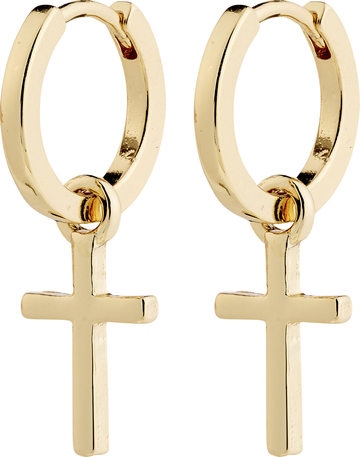 FLYNN earrings gold-plated