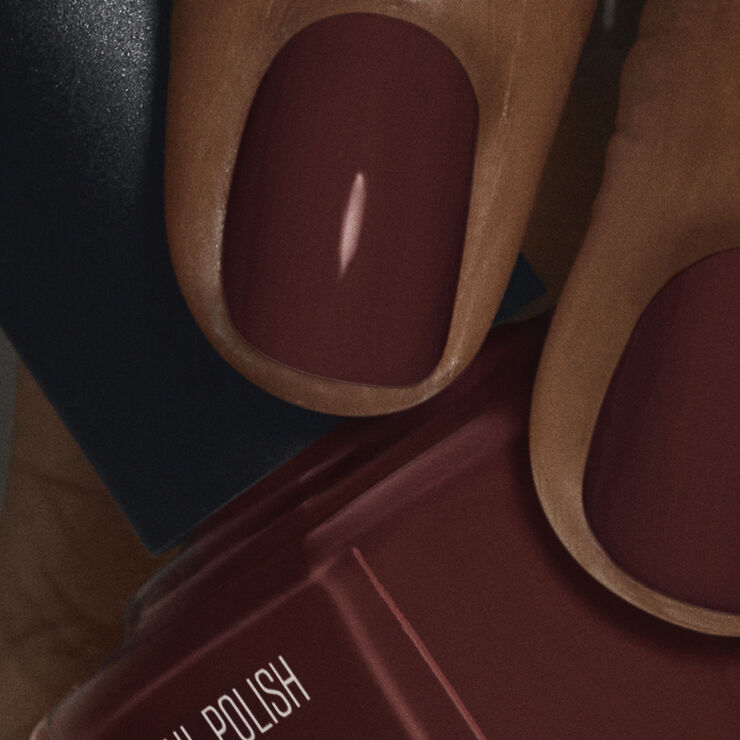 Nail Polish Dark Burgundy