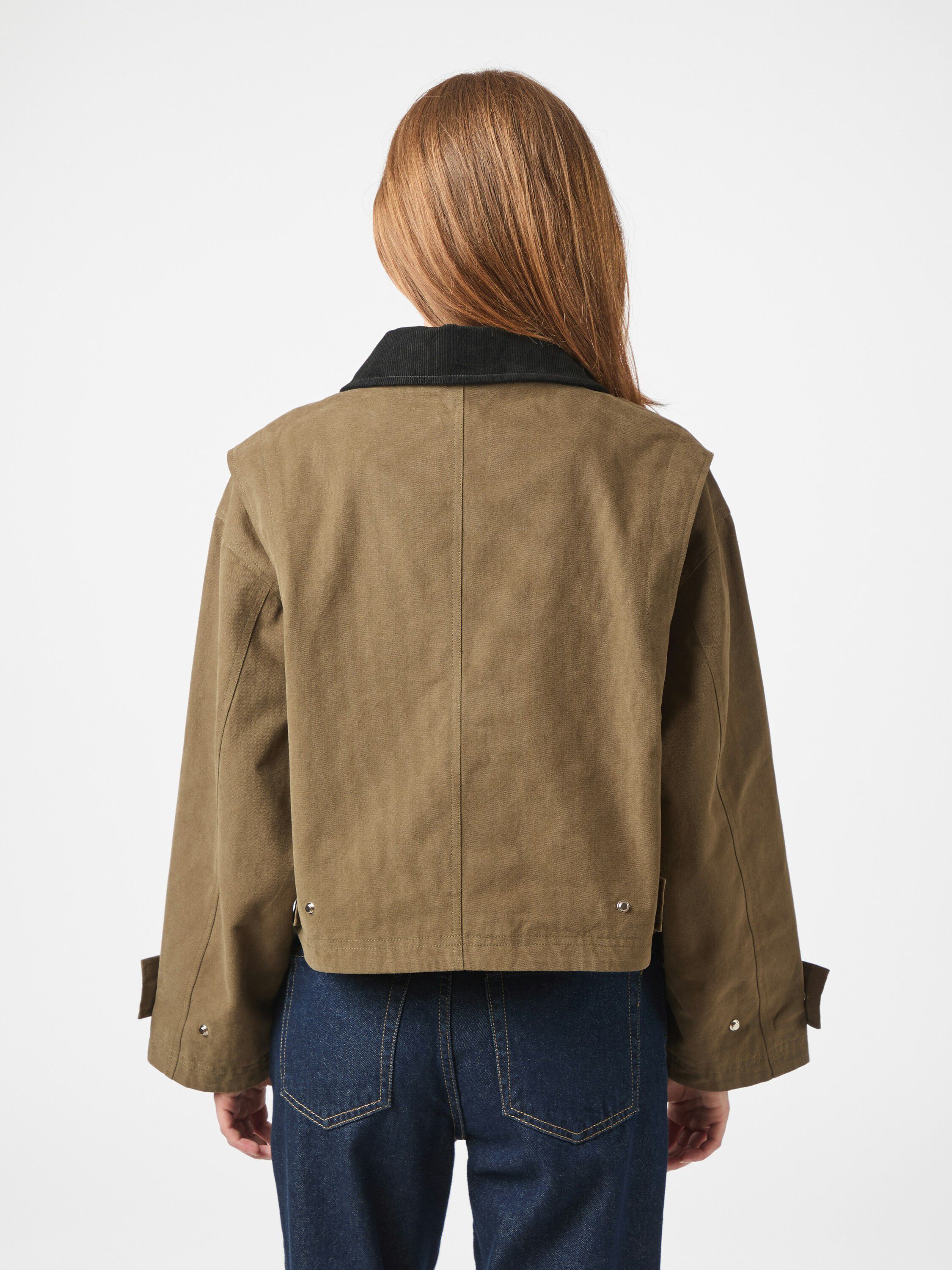 Rivera Canvas Boxy Jacket
