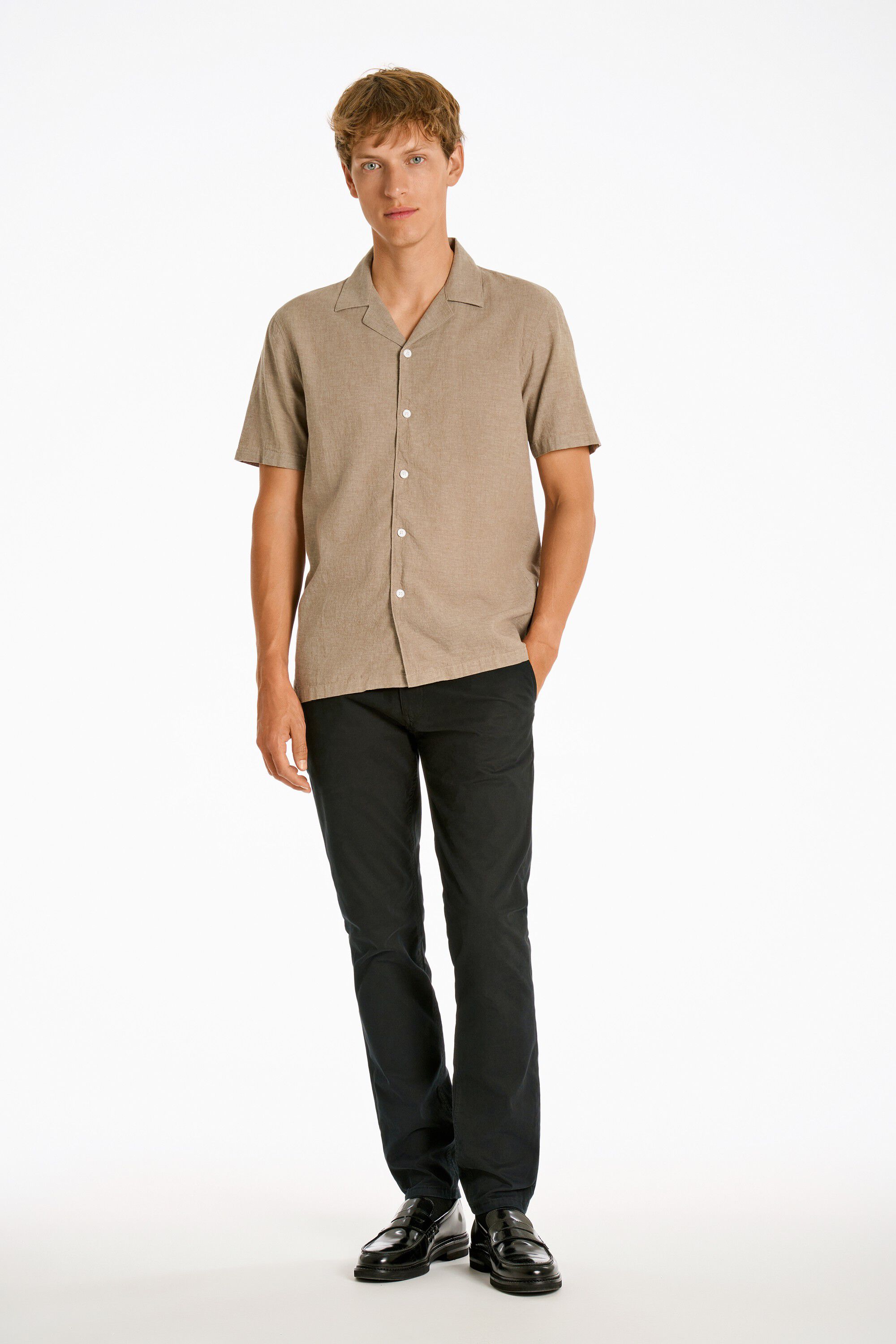 Casual linen blend resort S/S