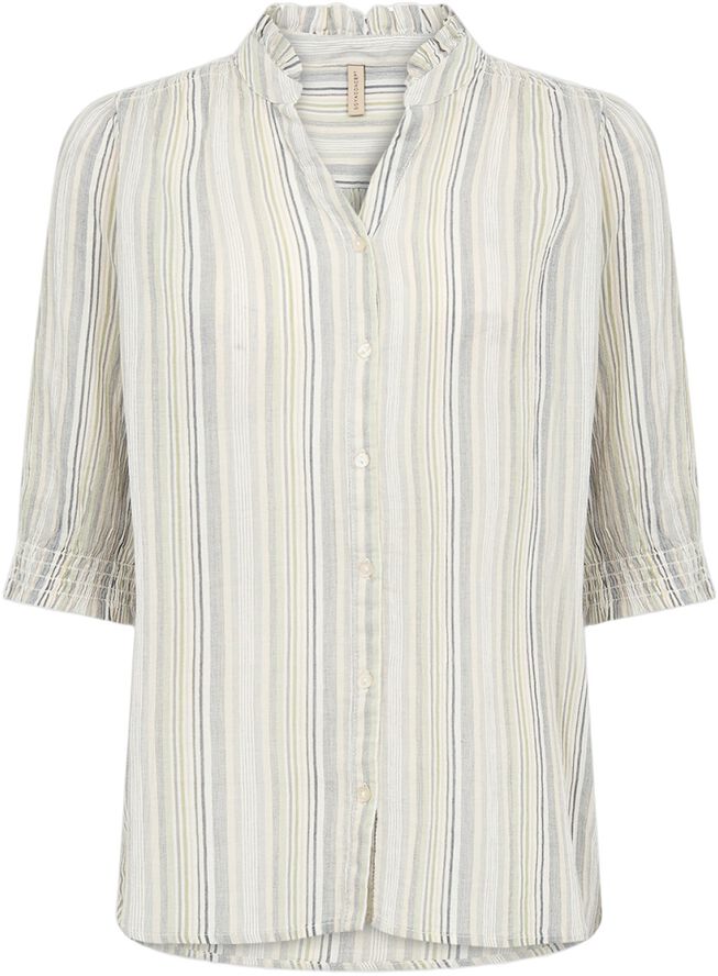 SC-PATTI 1 Bluse Støvet Grøn