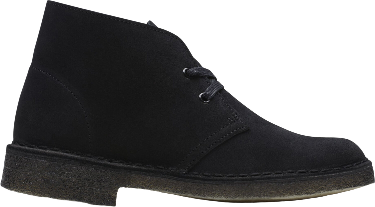 Desert Boot. Black Sde, D, 4