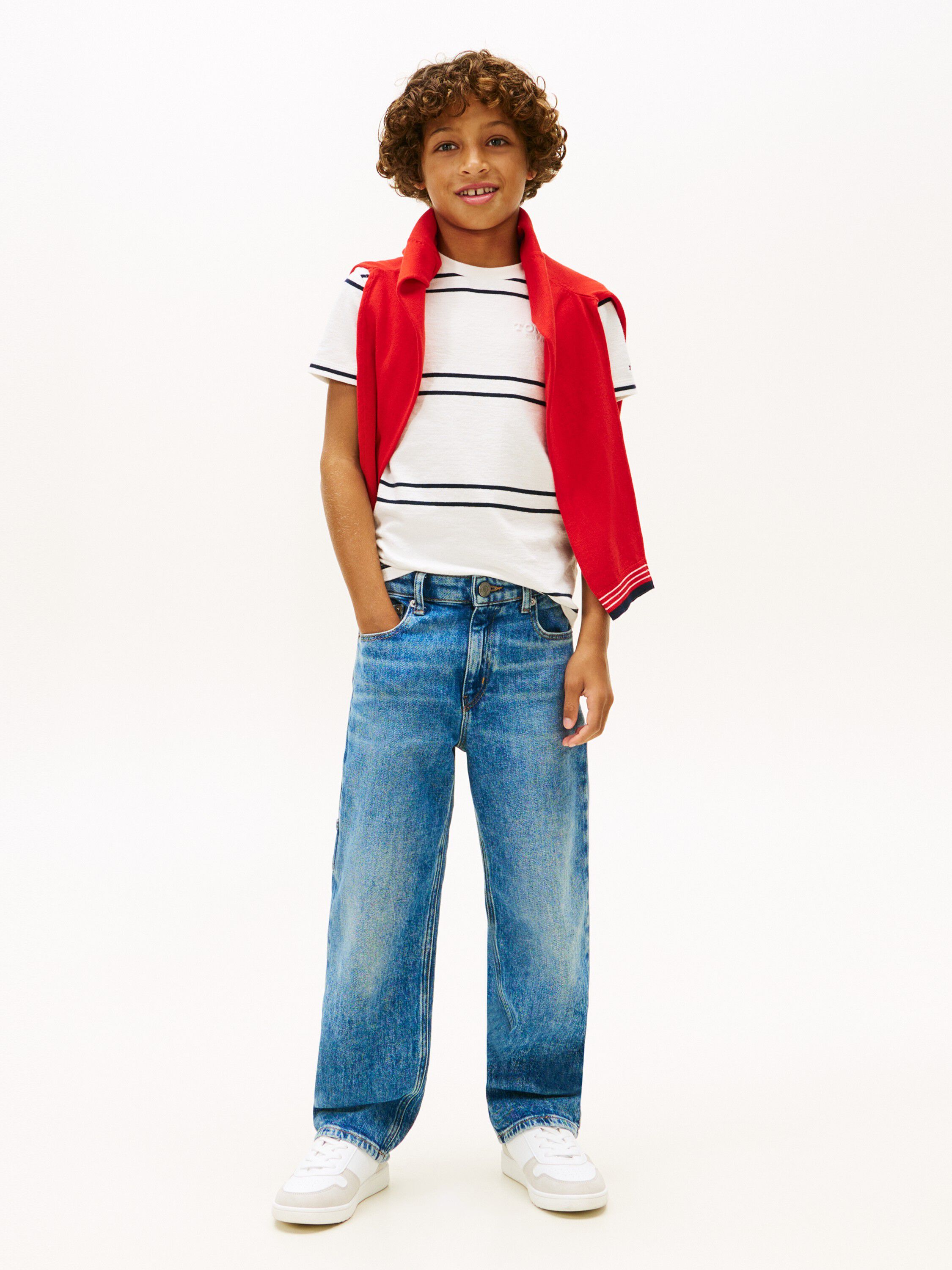 Essential Embossed Logo Jersey T-Shirt