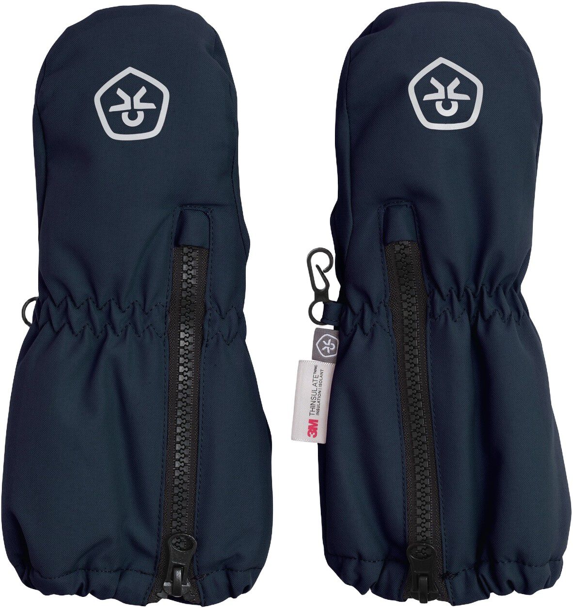 Mittens Long W. Zipper