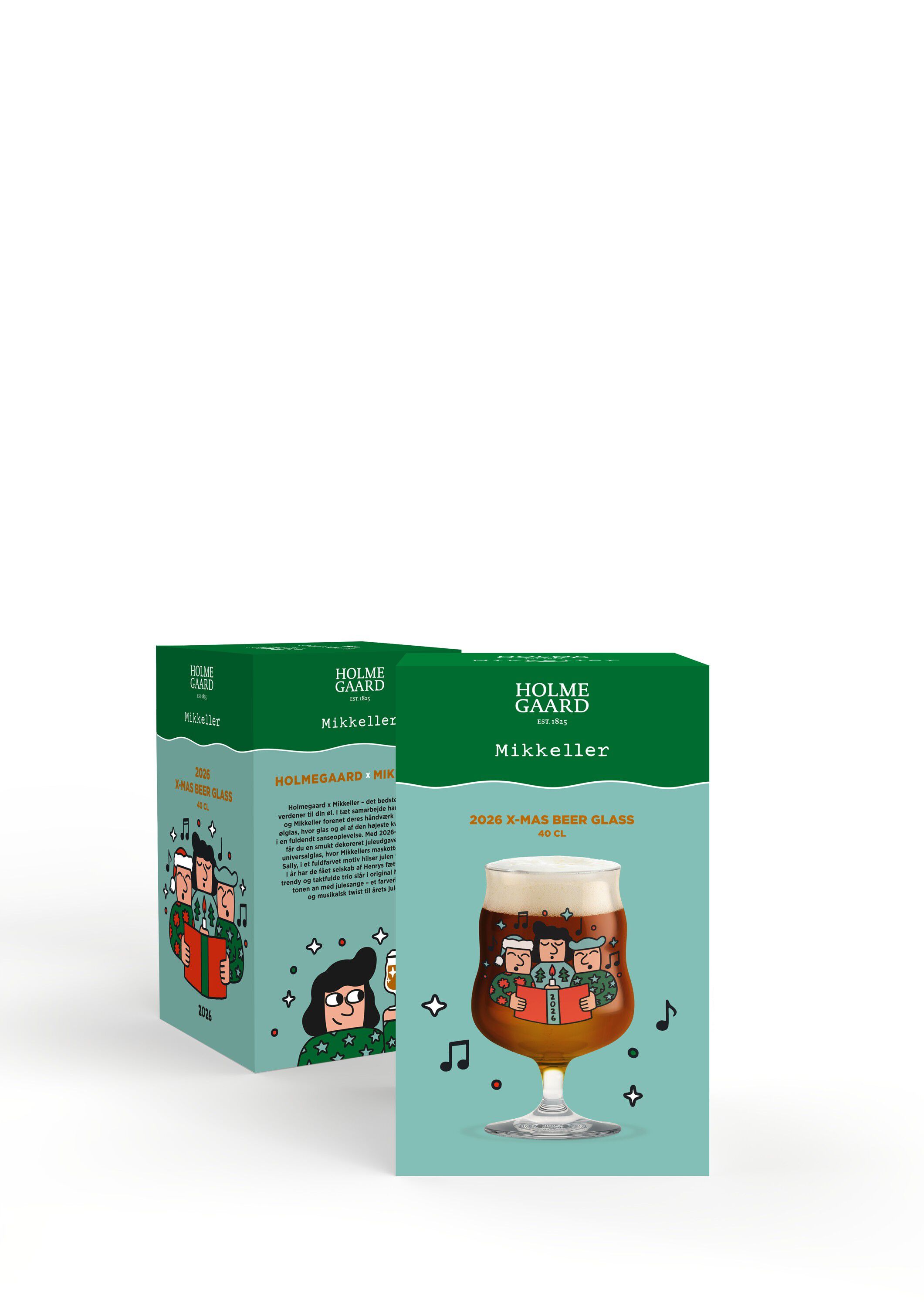 Mikkeller Universalt &oslash;lglas 2026 40 cl klar m. deko