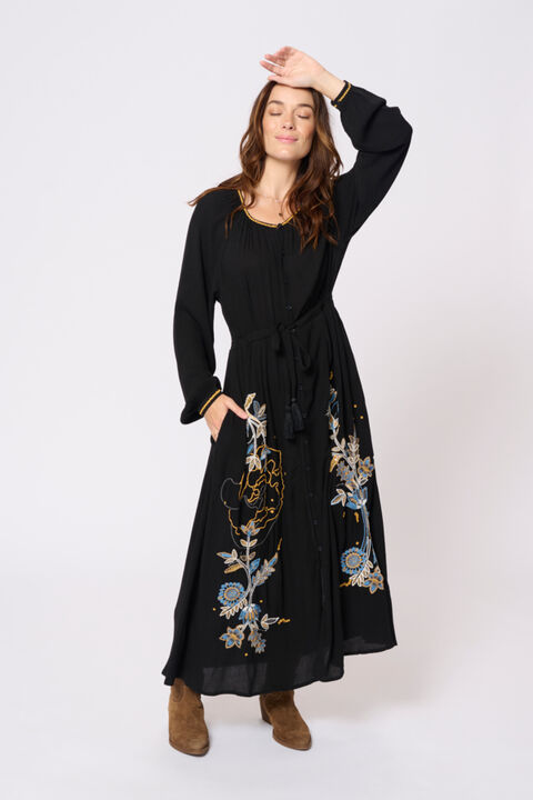 CRBohia Embroidery Dress