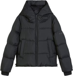 Jacket, with hood, down filled, sid