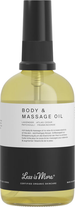 Organic Body & Massage Oil Lavender