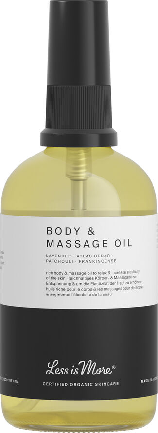 Organic Body & Massage Oil Lavender