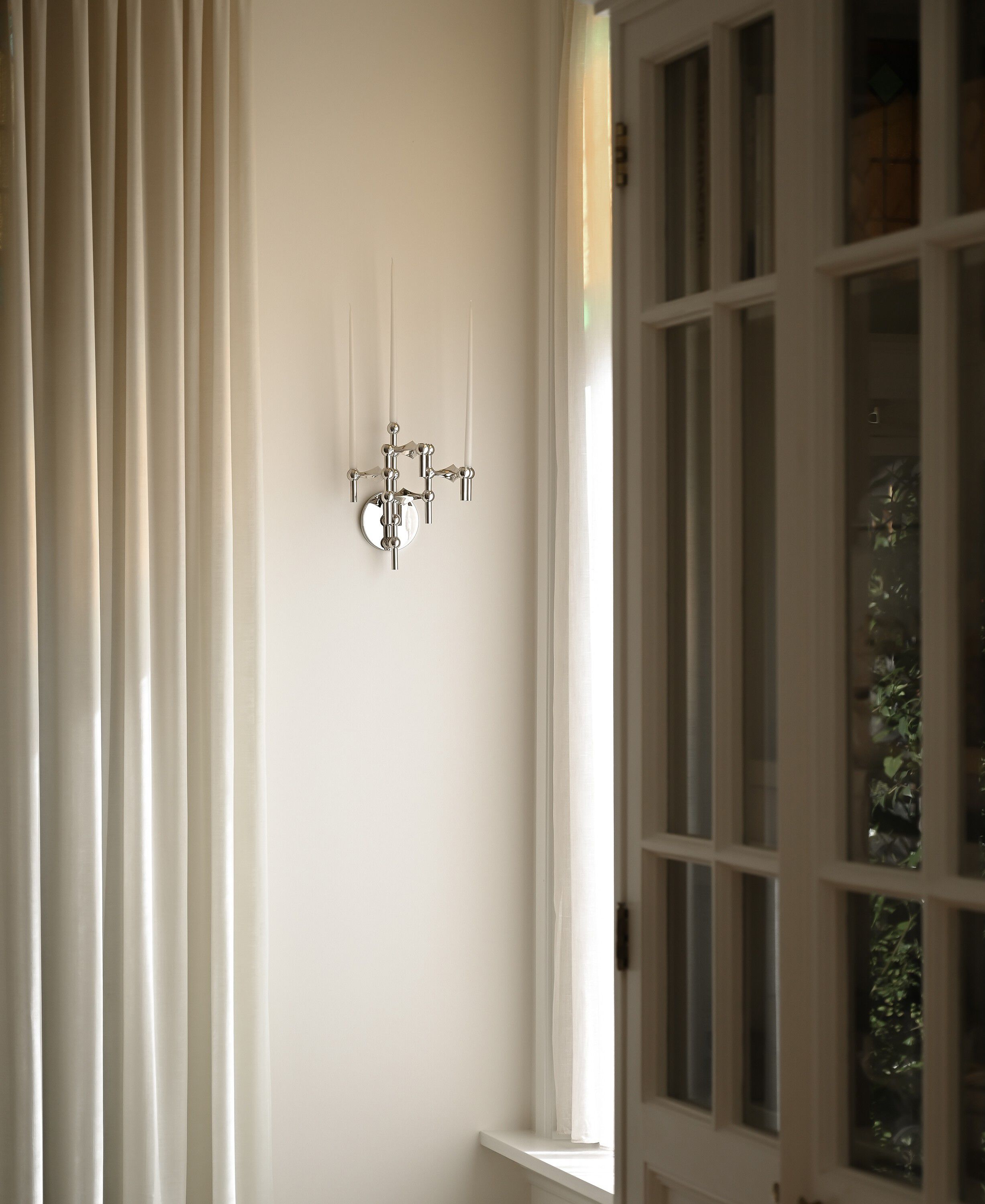 STOFF Nagel wall hanger - chrome