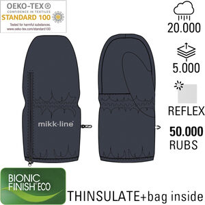 Nylon Mittens
