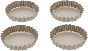 Miniterteform 4 stk. Rose gold Carbon steel