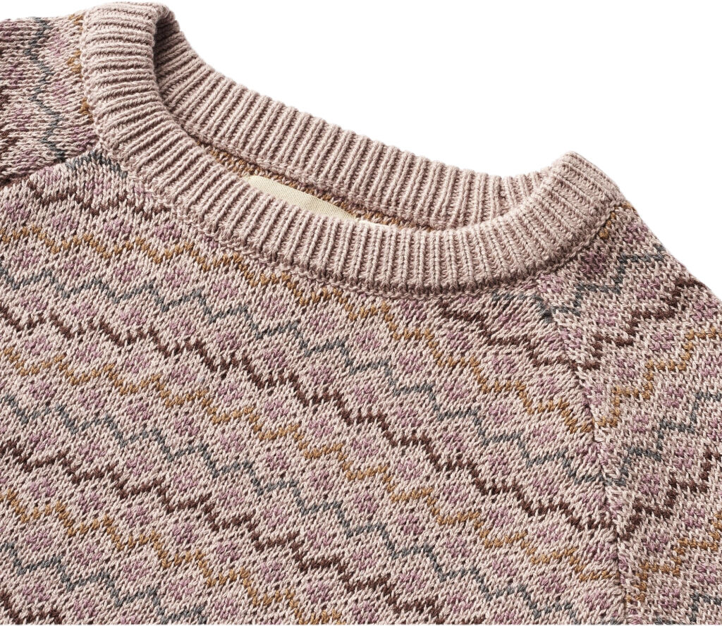 Jacquard Strik Pullover Mimi