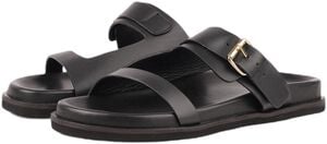 MARINA - ADJUSTABLE 2 STRAP LEATHER SANDAL