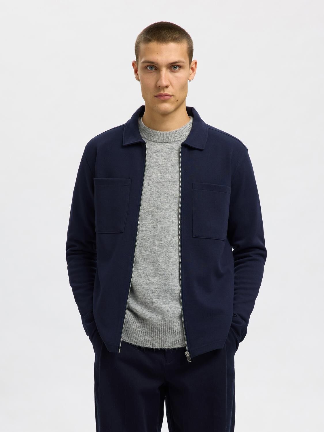 SLHJACKIE SWEAT ZIP JACKET NOOS