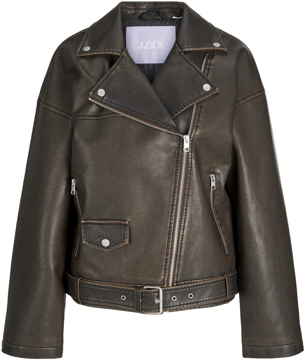 JXFRIDA WASHED BIKER JKT OTW SN