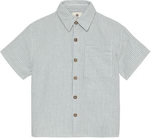 Shirt SS Muslin Stripe