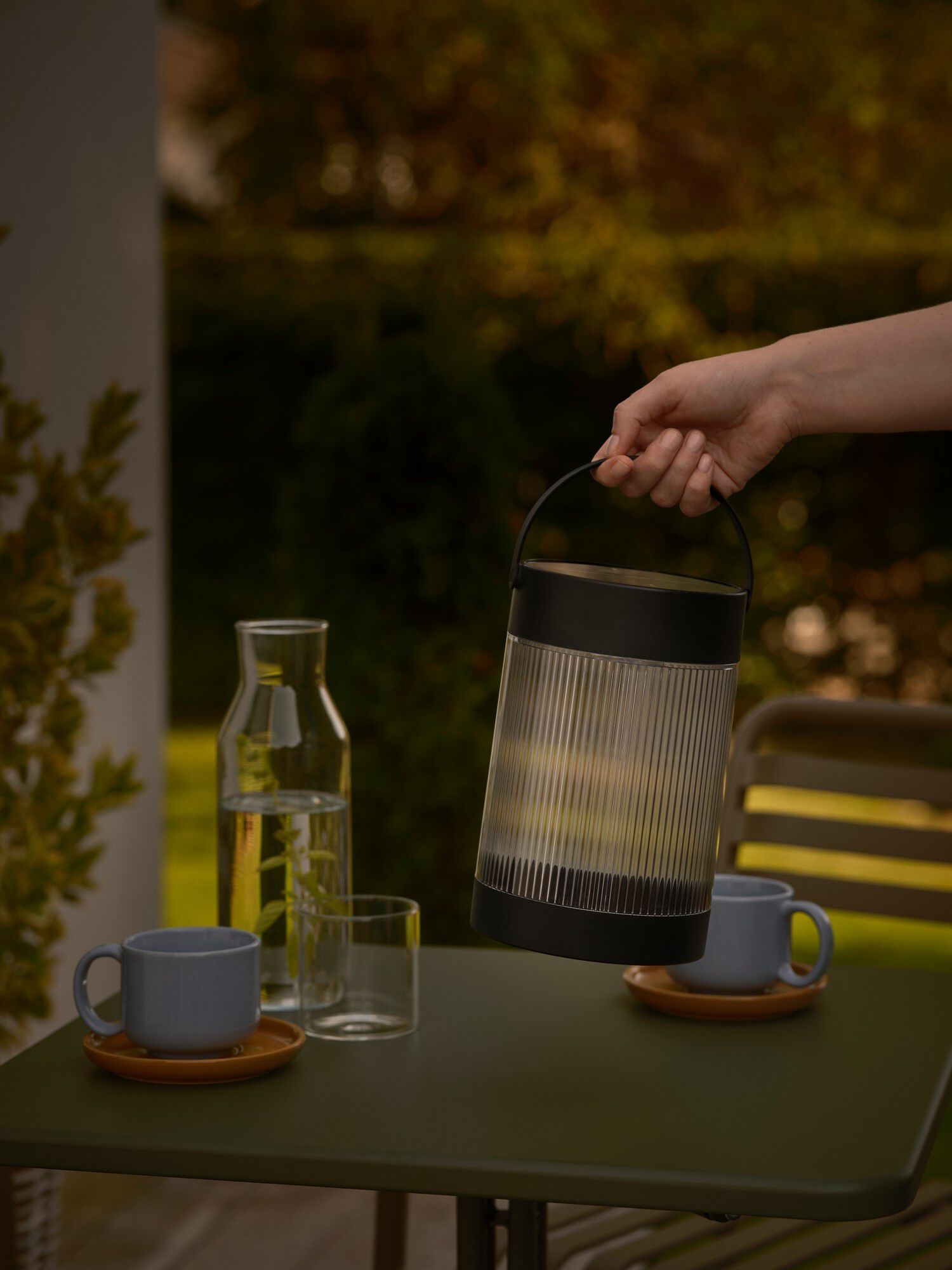 Coupar Solar | Bordlampe | Sort