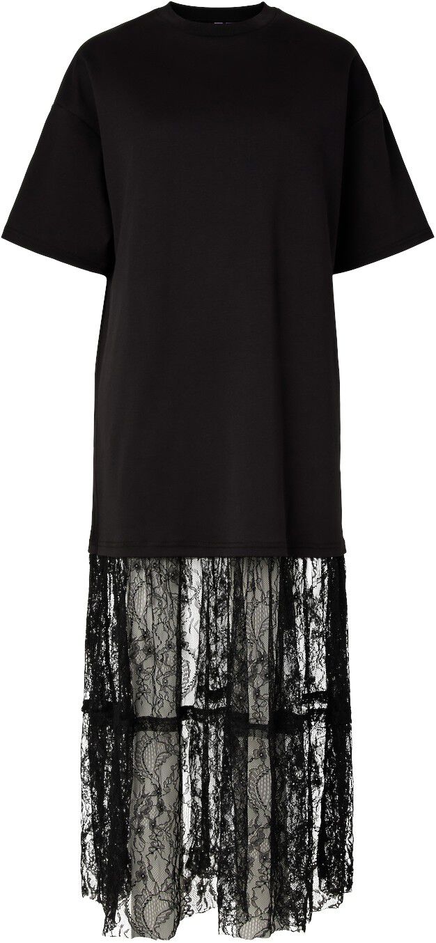 Pcmalle 2/4 Long Lace Dress Jrs D2D Pp