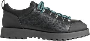 Dune Low - Black Tumbled Leather