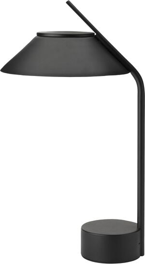 Vinkel LED lampe, portabel black