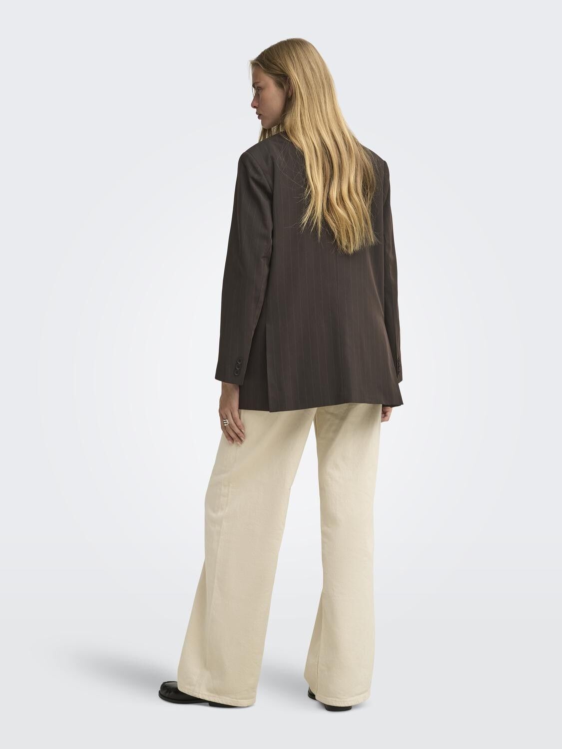 Onlalden L/S Ovs Pinstripe Blazer Tlr