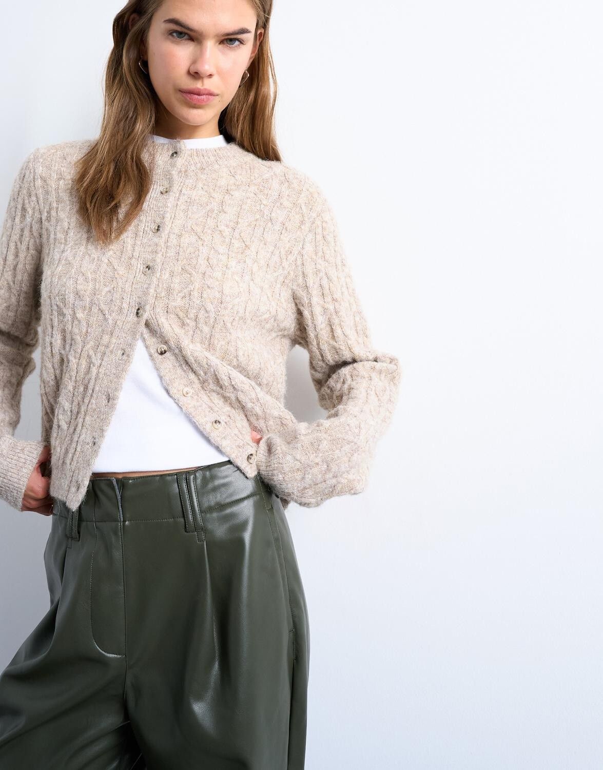 TSLAURA PLEATED STRIGHT LEG TROUSER