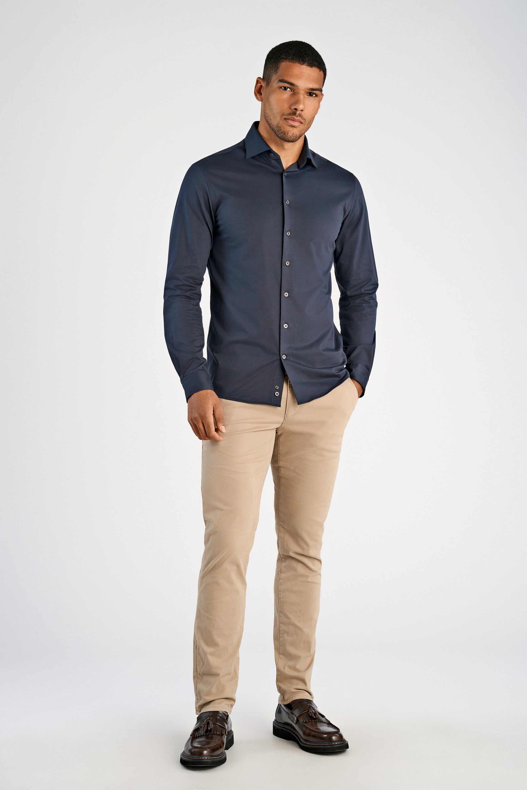 Superflex knitted shirt L/S