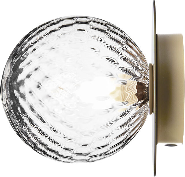 Liila 1 Medium IP44, nordic gold / optic clear