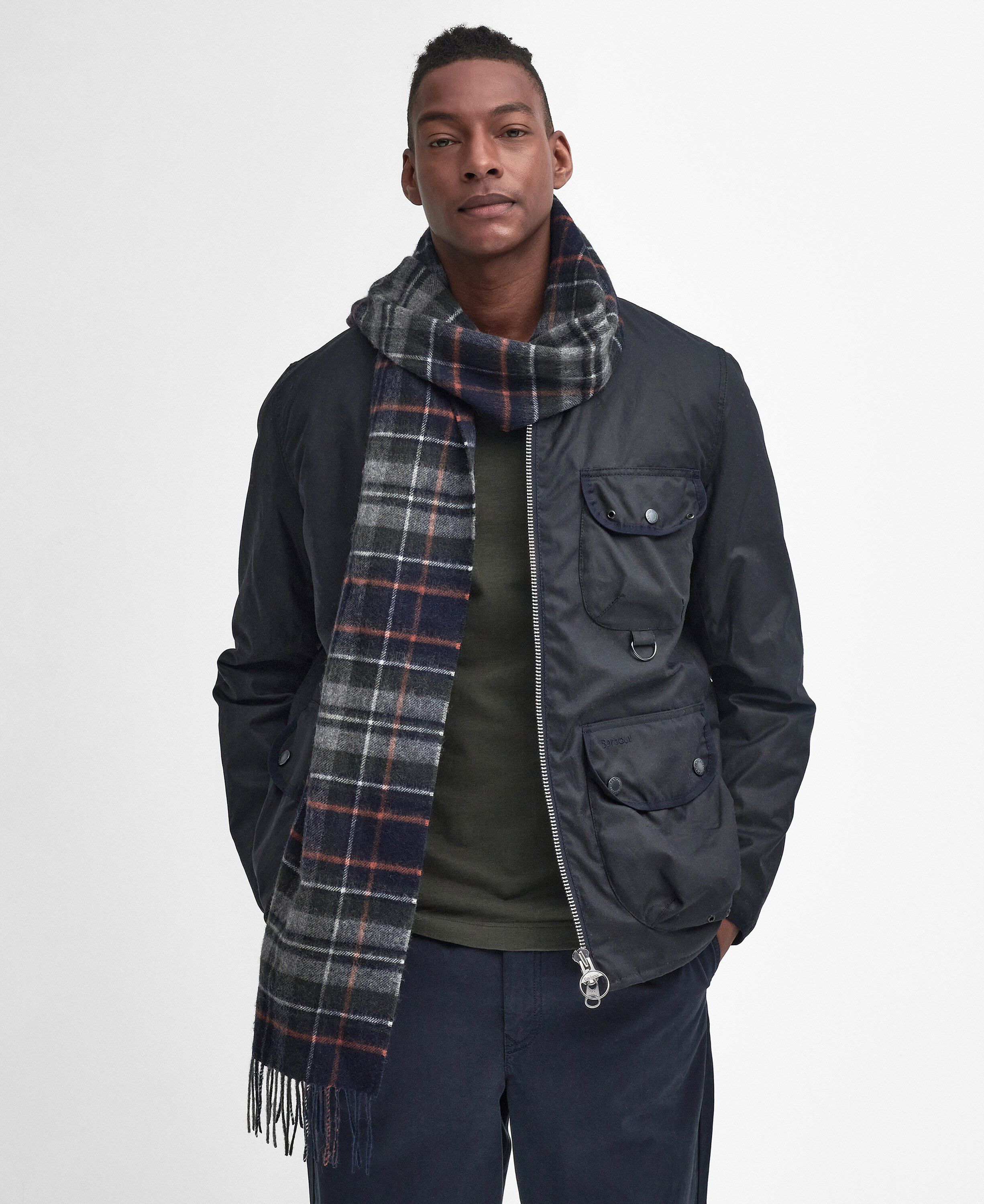 Barbour New Check Scar