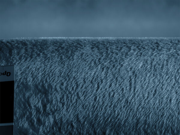 Varmeteppe i blått 180 cm x 130 cm HD 75 OC