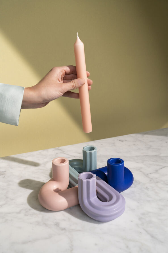 CANDLE HOLDER TEMPLO LILAC