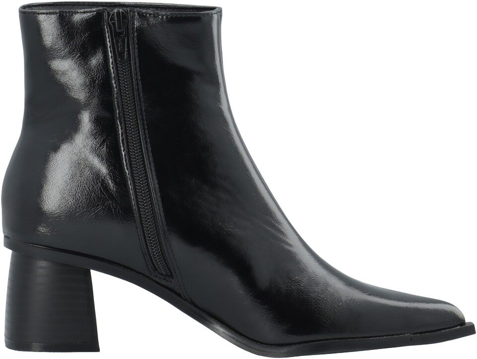 BIALEONORA Short Zip Boot Faux Leather