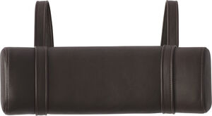 Vipp468 Neck rest, Dark leather