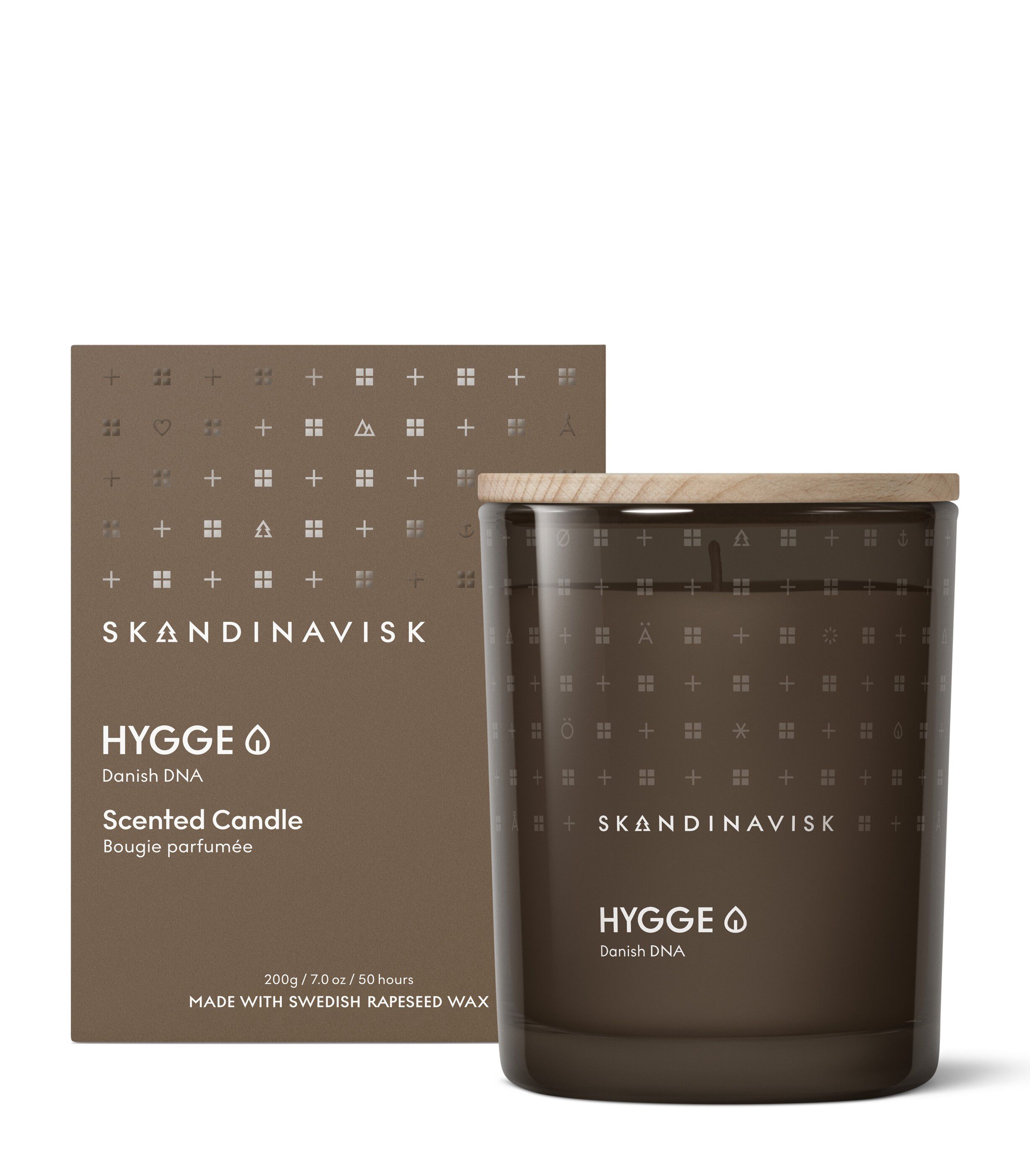 HYGGE Scented Candle w Lid 200g