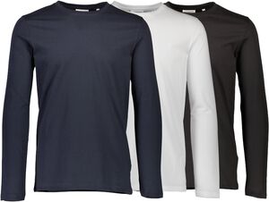 3PK basic tee L/S
