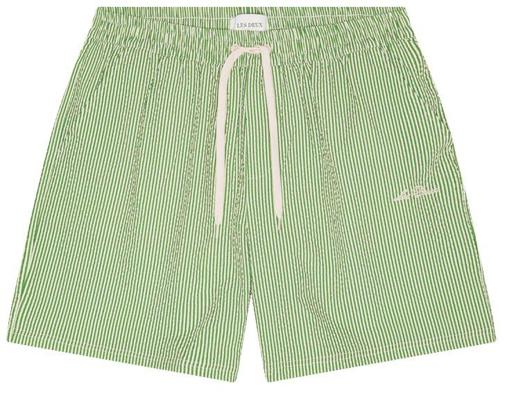 Stripe Seersucker Swim Shorts