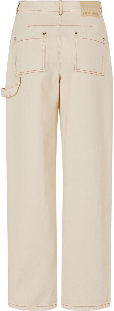 2453 Double Rinse Denim, Twist Knee Seam Denim Pant