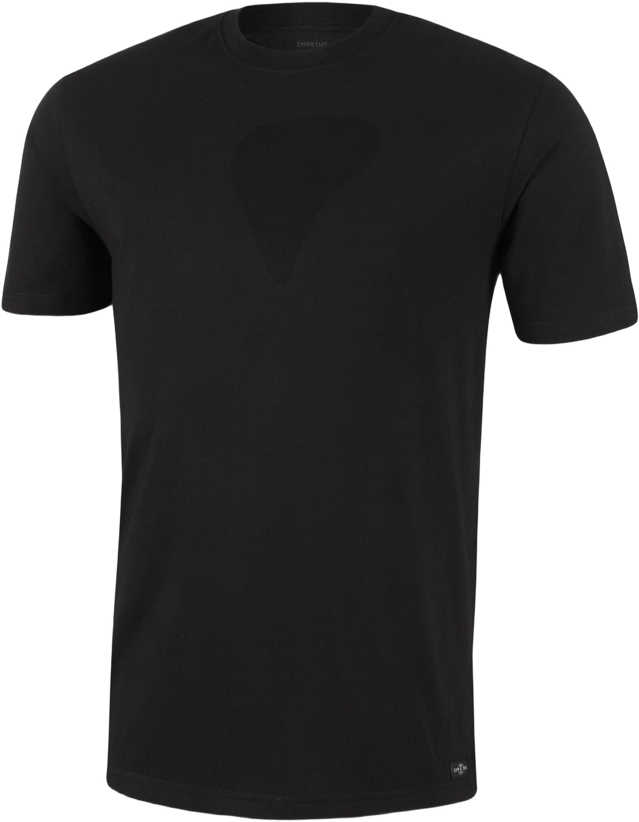 T-shirt O Neck Rib Pure Cotton